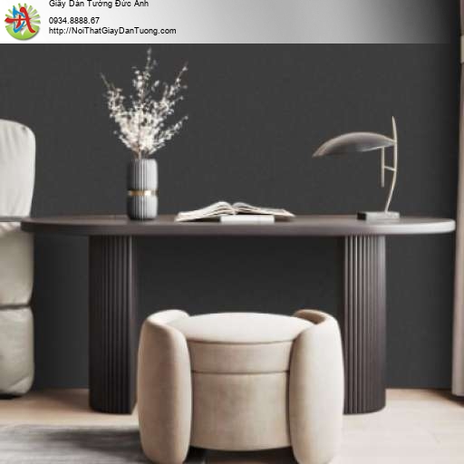 Giấy dán tường vân nổi màu đen - Vila 5722-1