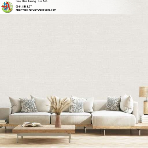 Giấy dán tường đơn sắc màu vàng kem - Joinus 8608-5