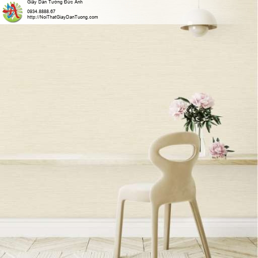 Giấy dán tường màu vàng nhạt - Joinus 8606-3