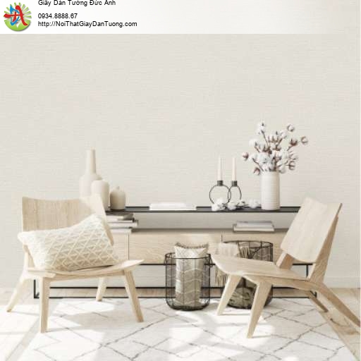Giấy dán tường dạng gân to màu vàng nhạt - Joinus 8614-3