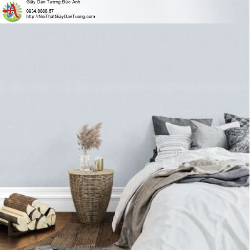Giấy dán tường màu xanh xám - Joinus 8609-7