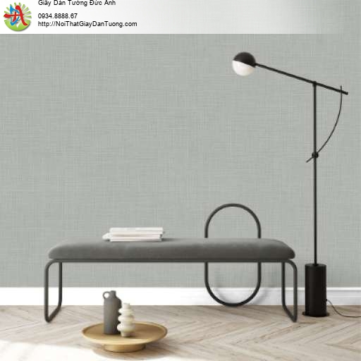 Giấy dán tường vân vải vải mịn màu xám nhạt - Joinus 8613-3