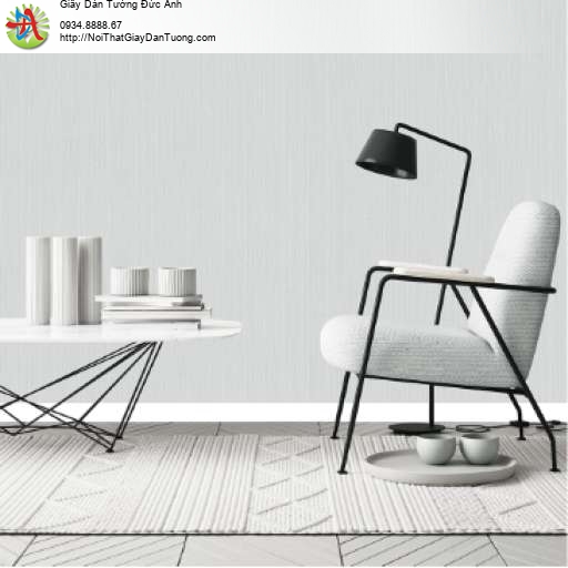 Giấy dán tường dạng gân màu xám - Joinus 8627-1
