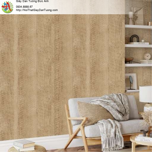 Giấy dán tường giả gỗ màu vàng - Joinus 8626-2