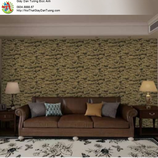 Giấy dán tường 3D điểm nhấn phòng ngủ phòng khách ấn tượng độc đáo - LUX010