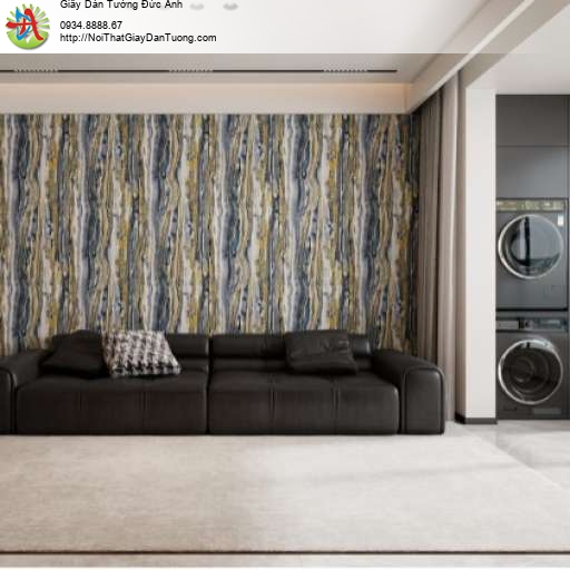 Giấy dán tường giả đá cẩm thạch cho điểm nhấn đẹp ấn tượng - LUX006