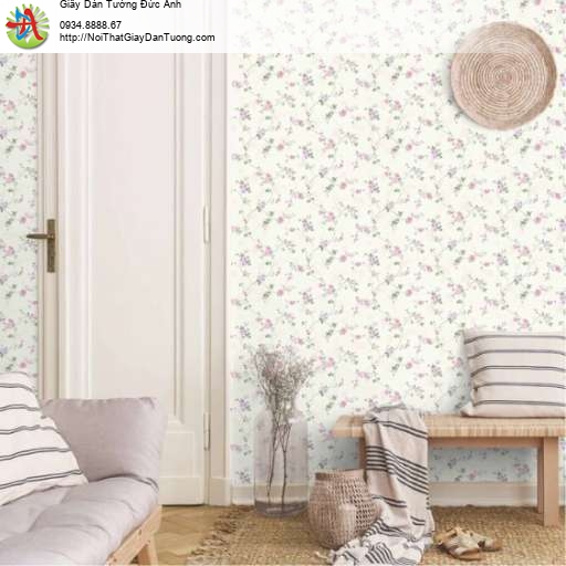 Giấy dán tường bông hoa dây leo mềm mại - Bloom 82092-2