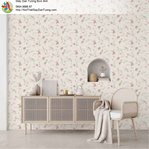 Giấy dán tường dây leo bông hoa dễ thương - Bloom 82092-1