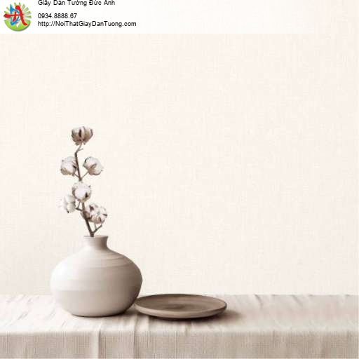 Giấy dán tường đơn sắc màu vàng kem - Bloom 82098-2