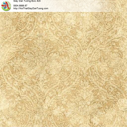 Giấy dán tường cổ điển màu vàng - Contessa 4005-3