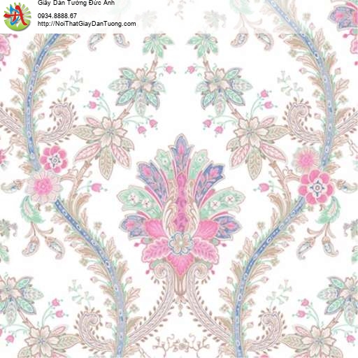 Giấy dán tường hoa văn họa tiết cổ điển phong cách Châu Âu - Contessa 4002-3 