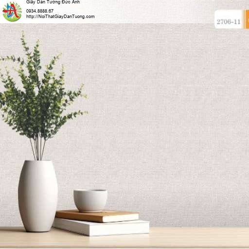 Giấy dán tường màu xám nhạt - Artis 2706-11