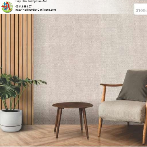Giấy dán tường vân hiện đại màu nâu nhạt - Artis 2706-5