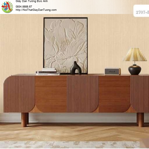 Giấy dán tường màu vàng cam - Artis 2707-5
