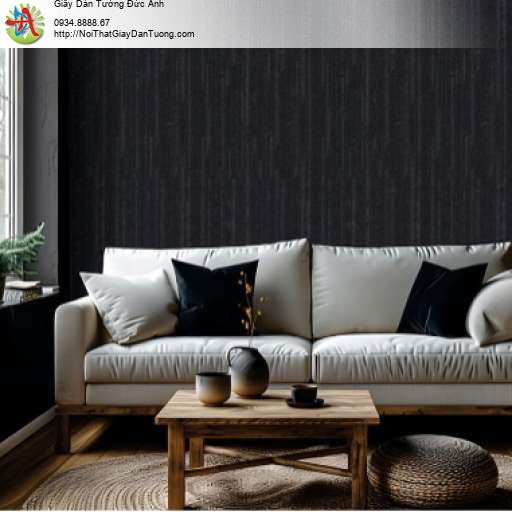 Giấy dán tường màu đen - Aris 2707-6
