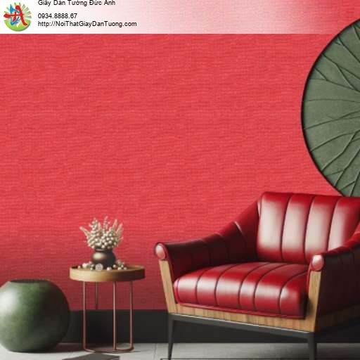 Giấy dán tường màu đỏ tươi - Artis 2708-1