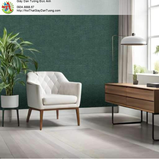 Giấy dán tường màu xanh ngọc - Artis 2708-12