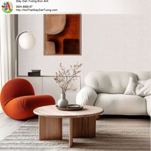 Giấy dán tường vân hiện đại màu xám kem - Artis 2708-8